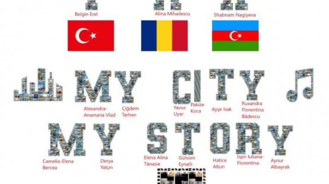 Benim Şehrim Benim Hikayem e-Twinning Projesi Nisan ayı etkinlikleri